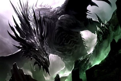 Awesome Pics Of Skyrim Dragons On Pinterest