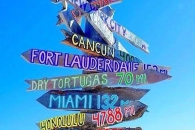 All Roads Lead To Beach....