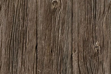 Brown Grained Wood Panel Wallpapers