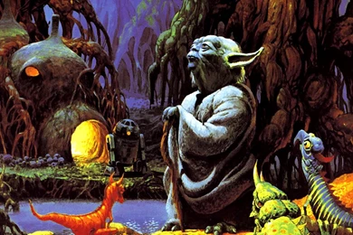 1024x768 Yoda: The Empire Strikes Back Desktop PC And Mac Wallpapers