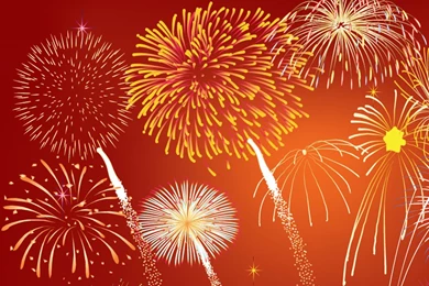 Fireworks Celebrations PPT Backgrounds, Fireworks Celebrations Ppt ...