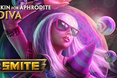 Smite – Aphrodite Diva Wallpapers