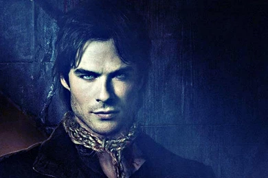 IAN SOMERHALDER AS DAMON WALLPAPER   (