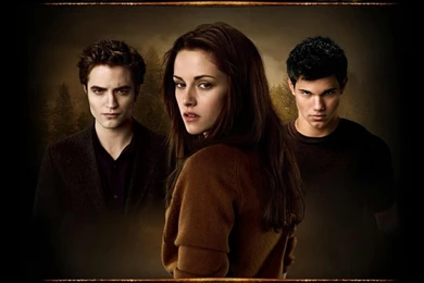 Twilight New Moon Kirsten Stewart Robert Pattinson Taylor Lautner ...