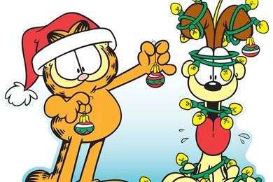 Garfield Christmas Wallpapers 1600x1477