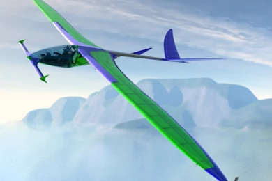 Best Free Screensavers: Sailplane Screensaver