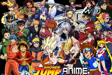 Anime And Shonen Jump Protagonists By SuperSaiyanCrash On DeviantArt