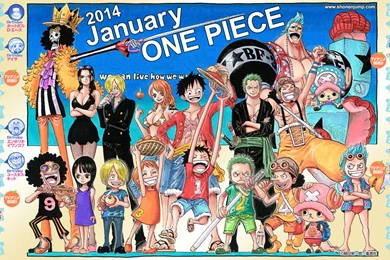 ∑(˶⁰ ◇ ⁰˶ ) • Shonen Jump (JP) Wallpaper/Desktop Calendars For...