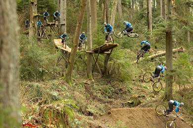 Wallpapers Dh Bkes Park Mountain Bike Biking 1600x1200