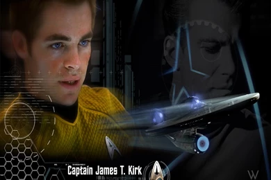 Star Trek 2009 Captain James T. Kirk, Free Star Trek Computer ...