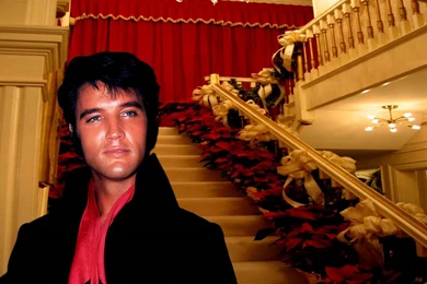 Elvis   A Lighted Candle • View Topic   CHRISTMAS WALLPAPERS