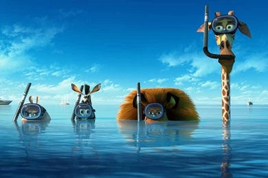 Cast Of Madagascar 3: Europe's Most Wanted Desktop Wallpapers