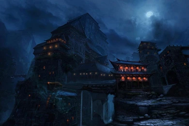 Dark Castle   1440x900 IWallHD   Wallpapers HD