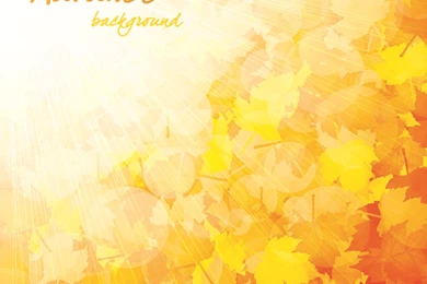 Beautiful Autumn Backgrounds 03 Vector Free Vector / 4Vector