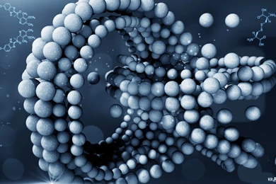 Desktop 3d, Scientific, Rendering, Molecular, Particle, Hd, Wallpapers