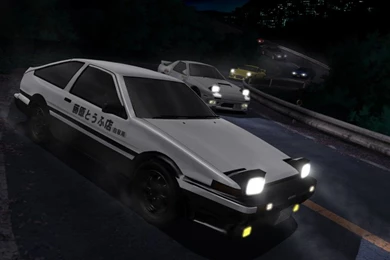 Initial D World Wallpapers Section