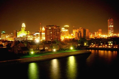 New York State Buffalo Night Wallpapers
