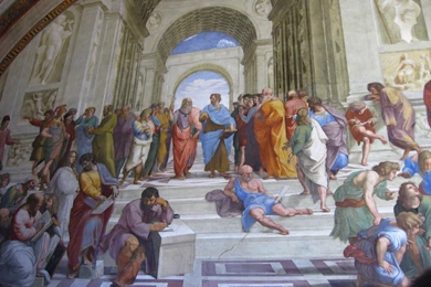 La Vie Boheme: 'The School Of Athens'. In Rome.