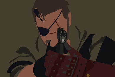 Metal Gear Solid Vectors Big Boss Minimalism Metal Gear Solid V ...