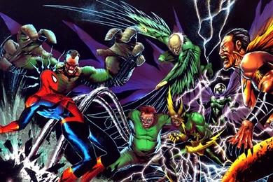 Toshiba Excite 10 Tablet Wallpaper: Spiderman Villains Mobile ...