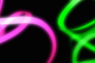 Pink And Green Abstract