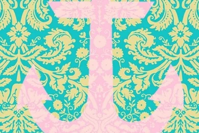 Anchor Pink And Green