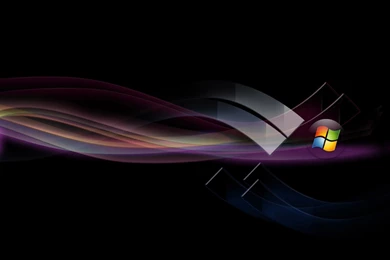 World Wallpaper: Black Windows Vista Wallpapers