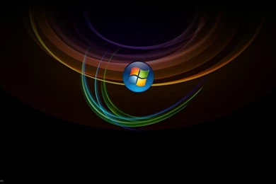 Black Vista Circular Logo, 1280x720 Pixels : Wallpapers Tagged ...