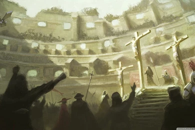 Assassin's Creed Brotherhood Crucifixion HD Desktop Wallpapers ...