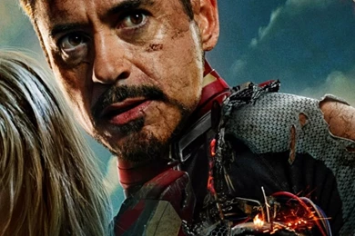 768x1024 Iron Man 3 Tony Stark Pepper Potts Ipad Wallpapers