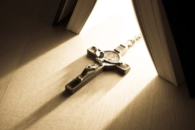 1920x1080 Cross, The Crucifixion, Table, Faith, Book, The Bible ...