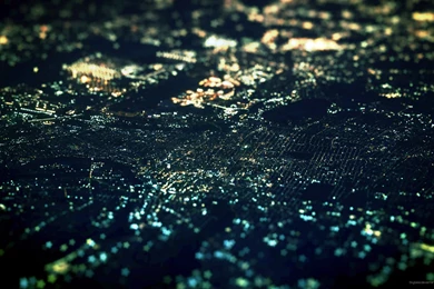 Skylines, Tilt shift, Citylights, Cities :: Wallpapers
