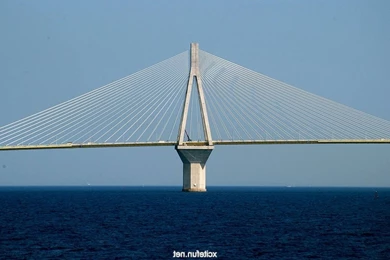 Rio Antirrio Bridge Greek Wallpapers Travel Tourism Bridge Rio ...