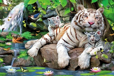 White Tiger Cubs Wallpapers   Wallpapers Cave