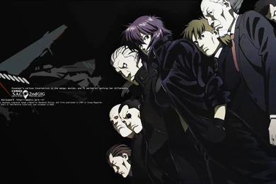 Cyborgs Motoko Kusanagi Batou Togusa Saito Section 9 Ghost In The ...