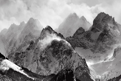 IOS 8 Snow Forest Default Mac HD Wallpapers Mac For Desktop ...