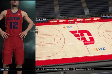 Dayton Flyers Jerseys & Arena Tutorial (NBA 2K16)   YouTube