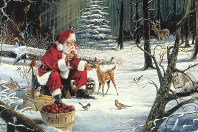 Vintage Christmas Wallpapers