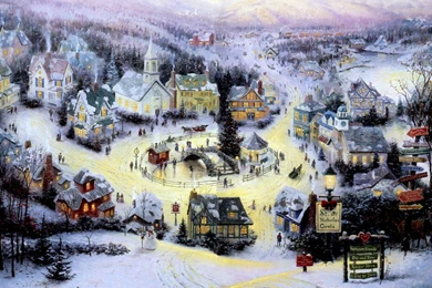 Vintage Christmas   Christmas Wallpapers (32837435)   Fanpop