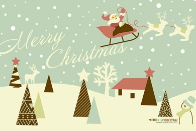 HD Widescreen Christmas Art : Christmas Design And Christmas ...