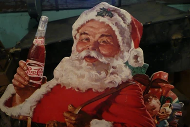 My Free Wallpapers   Artistic Wallpapers : Pepsi   Vintage Christmas