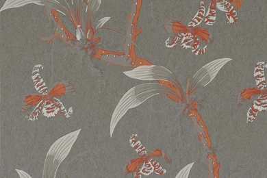 Mandarin Orchids   Jim Thompson Fabrics
