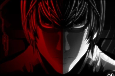 Wallpapers Manga > Wallpapers Death Note Evil Spirit Kira By Snyp ...