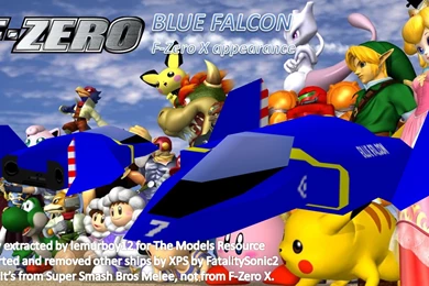 Super Smash Bros. Melee Blue Falcon By FatalitySonic2 On DeviantArt