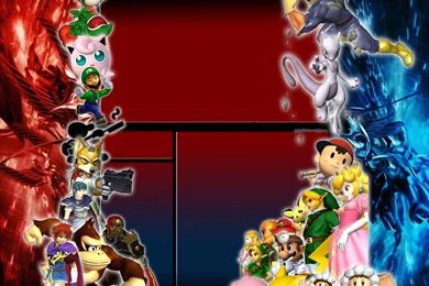 Super Smash Bros. Melee   Youtube Backgrounds By MidNightMoonXxX On ...
