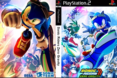 Sonic Riders Zero Gravity PlayStation 2 Box Art Cover By Espio.vx