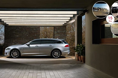 2013 Jaguar XF Sportbrake   Side