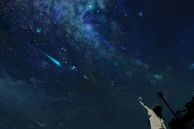 Anime, Shooting Stars Wallpapers HD / Desktop And Mobile Backgrounds