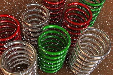 Desktop Wallpapers · Gallery · 3D Art · Springs Glass