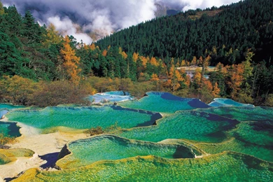 Nature Hot Springs Wallpapers